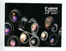 CANON Broschüre Canon FD