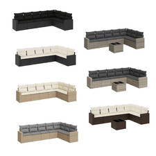 7-tlg. Garten-Sofagarnitur