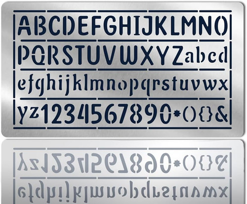 Metall buchstaben und zahlen - buchstaben,