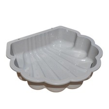 Sand & Wasser Muschel Wassermuschel grau 1-teilig Sandkasten Sandmuschel