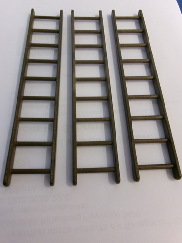 Leiter dunkelbraun zu - x,
