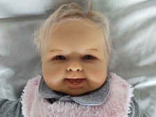 Reborn Toddler, „von Berenguer“ misst ca. 55 cm, blond, RESIN?