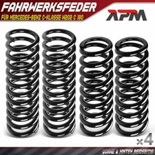 4x Federn Fahrwerksfeder Vorne