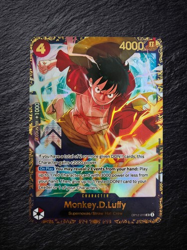 Monkey luffy - monkey.d.luffy, (op12-015)