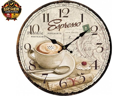 Wanduhr küchenuhr vintage - küchenuhr,