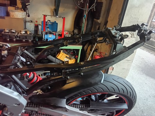Aprilia rs125 rahmenheck - rs125,