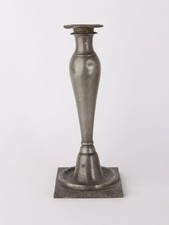 Antiker Zinn Kerzenhalter