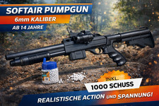 NEU Softair Pumpgun Shotgun