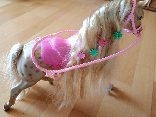 Mattel 1985 barbie pferd - pferd, sun