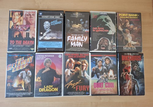 Action vhs konvolut - action,