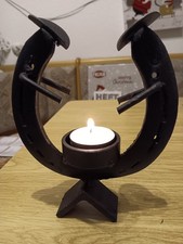 Hufeisen Deko,Kerzenständer
