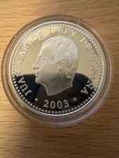 Spanien 10-Euro 2003 Silber-PP