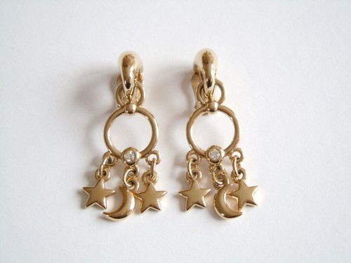 Ohrclips mit sterne - ohrclips,