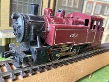 Lima USA Kohlenstaubbrenner 0-4-0 Tank HO Lok 40106, weinrot, guter Läufer