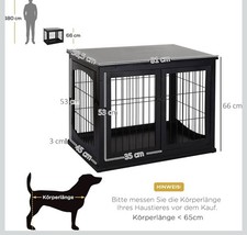 Pawhut Tierkäfig Hund