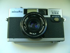Minolta Hi - Matic CSII , Minolta Rokkor 2,7 38 mm, + Tasche