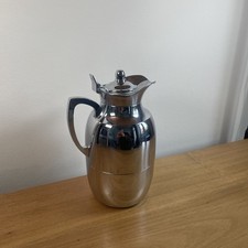 ISOLIERKANNE ALFI JUWEL | Chrom Thermoskanne 1 L | Vintage Retro Deko Sammler
