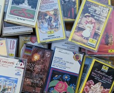 21 MC Kassetten Tolle Klassik Konzerte Symphonien 60er - 80er Jahren