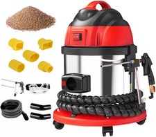 KFZ Sandstrahlgerät Walnusspulver Sandstrahler Walnuss Sandstrahlmaschine 220V 