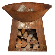 Feuerstelle  Fargo  Firebowl  Rostoptik Terassenofen Grill Ofen Garten Feuer