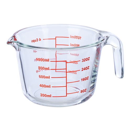 Messbecher glas