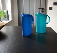 Tupperware Saftkanne,Milchkanne,Kippverschluss 500ml 2 Stück gebraucht