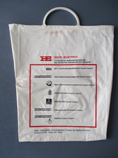 Seltene Original DDR PVC Plastik Reklame Tragetasche “ Heim Electric “