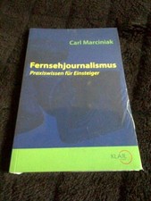 Fernsehjournalismus von Marciniak Carl Buch  Zustand gut unbenutzt verschweißt 