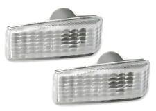 Seitenblinker Set für Mercedes W201 W202 W124 in Weiss weiße Blinker + Kabel
