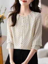 Hemd Jersey Bluse Frau Bluse