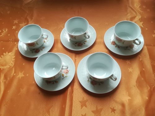 Kaffeeservice colditz ddr - 5,