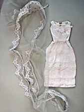 Altes Barbie Brautkleid HERE COMES THE BRIDE 60er Jahre 
