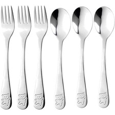 Kinderbesteck Edelstahl 6-tlg