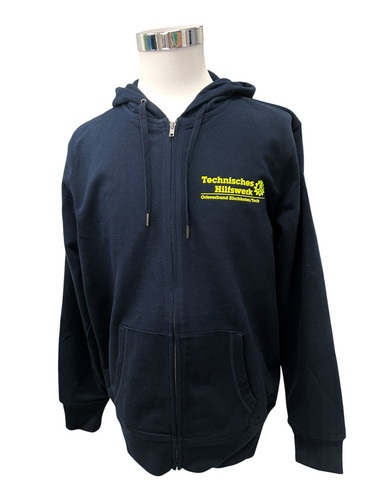Thw hoodie jacke marine - hoodie-jacke,, marine,