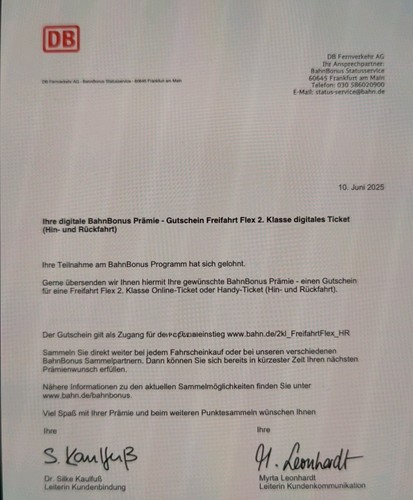 Bahn freifahrt flex hin und - freifahrt,