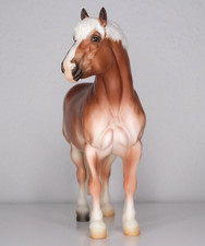Breyer Pferd Traditional horse Modellpferd Breyerfest Rhenish Draft - Georg mold