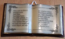 Bild Wachsbild Buch Bibel Wachskunst Vater Unser