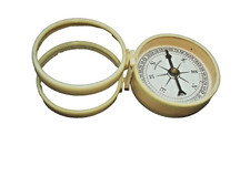 Alter Kompass mit Spiegel und 2 Linsen GERMANY