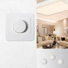 LED Lichtdimmer Drehdimmer Schalter Aus ABS-Material für dimmbare Lampen