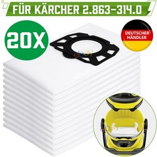 20X Staubsaugerbeutel für Kärcher 2.863-314.0 KFI 357 KWD1 KWD2 Ersatzbeutel DHL