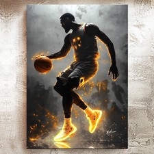 Leinwandbild Basketballspieler