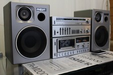 STEREO ANLAGE FISHER M-200 mit BOXEN FISHER STE-C3 *MADE IN JAPAN* + BLUETOOTH