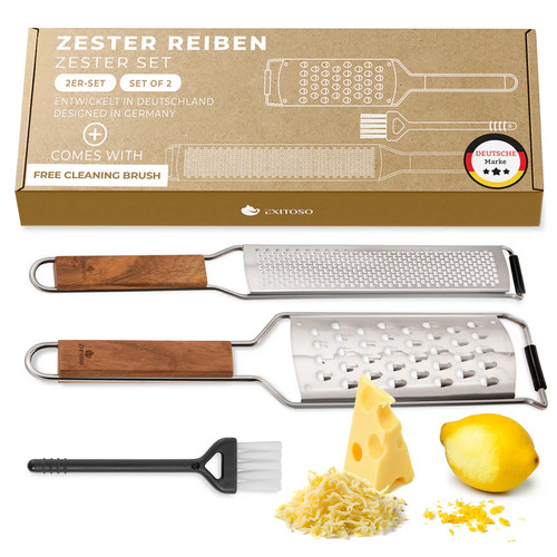Exitoso zester reibe 2er set - 2er,