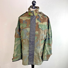 Vintage Alpha Industries M65 Combat Jacket US Military Field Coat Medium Regular