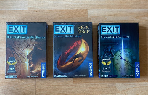 Exit das spiel 3er - exit,