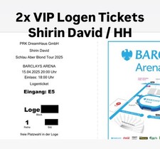 Shirin David 2 VIP Logen Tickets Hamburg