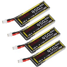 4 Stücke 450mah 1s Hv 3,8 V