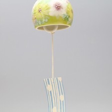 Yuzuriha 247 Windspiel Keramik Seto Ware Japanische Traditionelle Handarbeit ...