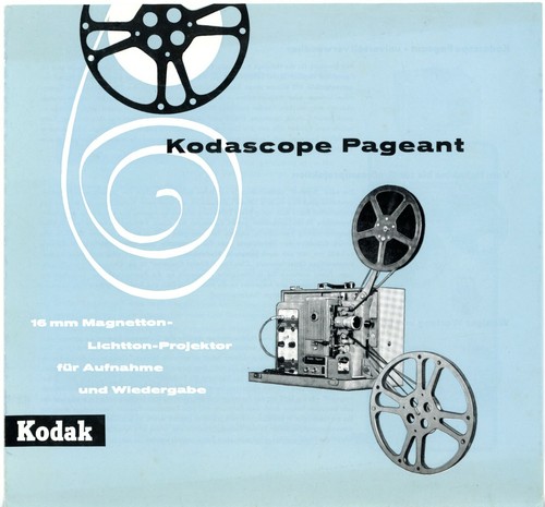 Kodak prospekt kodascope - kodak,