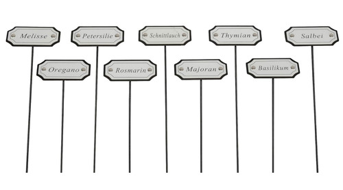 Kräuterstecker metall - kräuterstecker, 9